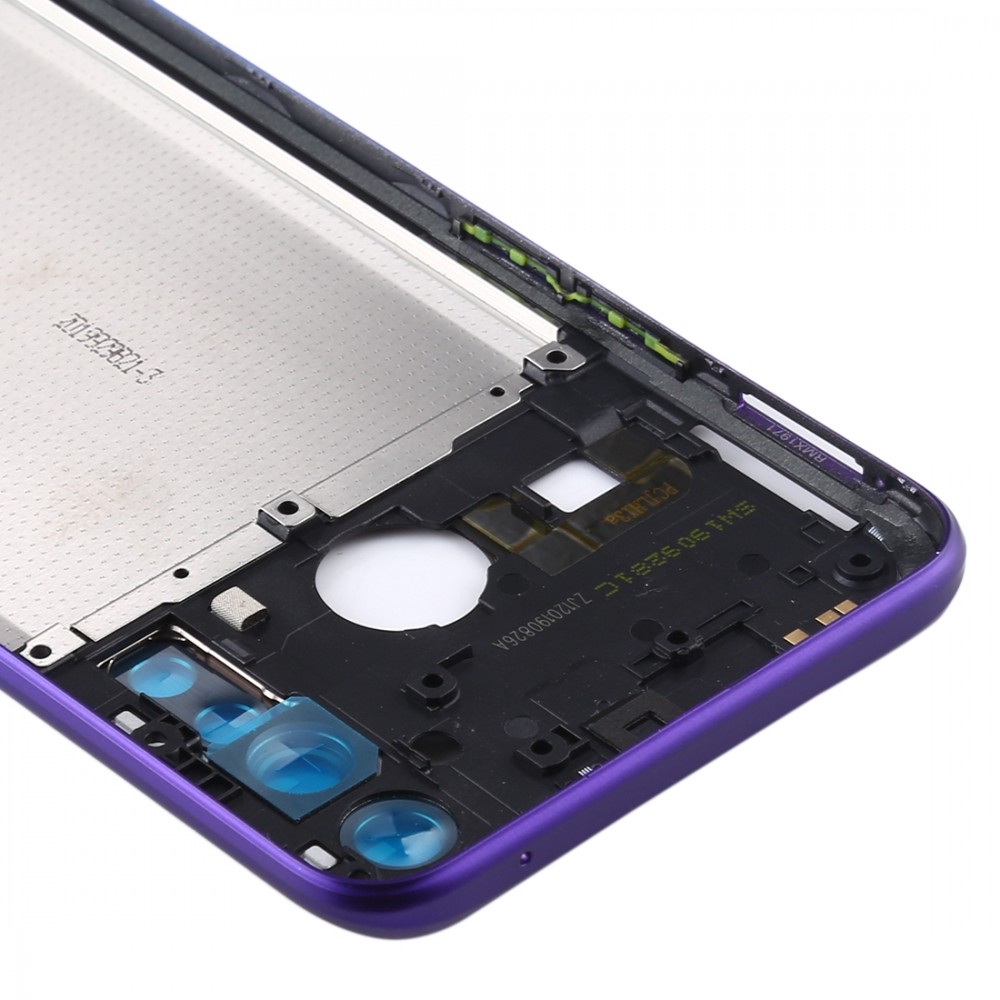 Middle Frame Bezel Plate with Side Keys for OPPO Realme 5 Pro / Q(Purple) Oppo Replacement Parts Oppo Realme 5 Pro